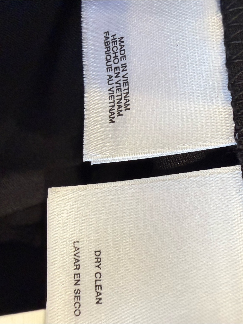 Anne Klein Black Faux Wrap-Style Knot Dress. - Picture 6 of 7